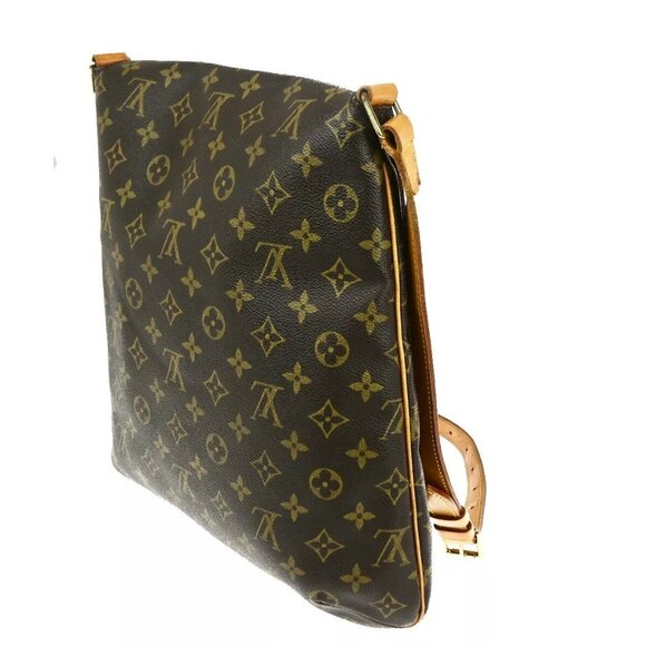 LOUIS VUITTON Musette Shoulder Bag Monogram Leather Brown France - Picture 4 of 14